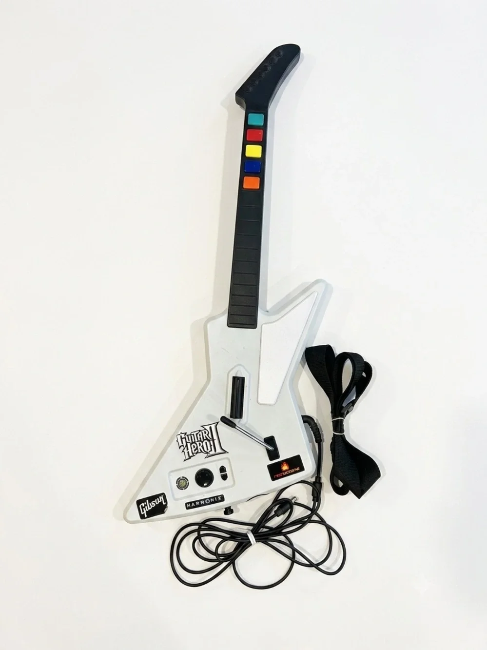Guitar Hero Xbox 360 X-Plorer Wired Controller RedOctane 95065 For Parts Untest